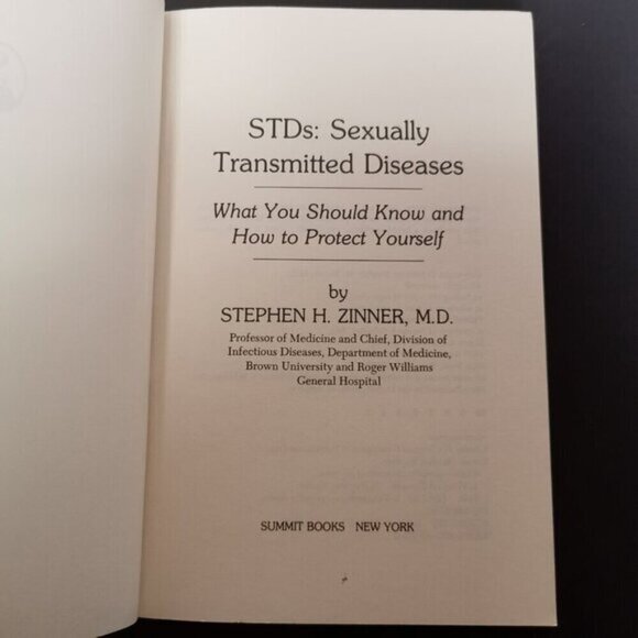 1980s How To Protect Yourself from STD's Book Sexually Transmitted Diseases - Picture 4 of 10